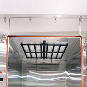 不锈钢高容量HEPA过滤烤箱的顶部内部