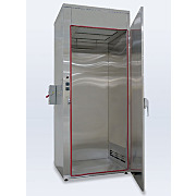 大型洁净室烤箱，带有HEPA过滤，不锈钢结构