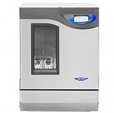 Free-standing Labconco SteamScrubber glassware washer with viewing window