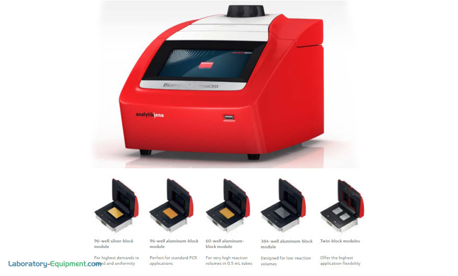 Analytik Jena高性能Biometra t先进的PCR热循环器，带块模块