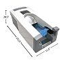 Small Automatic Shoe Cover Dispenser | 3619-01 displayed